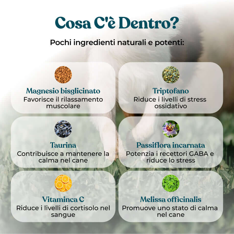 integropet calma & serenità contenuto
