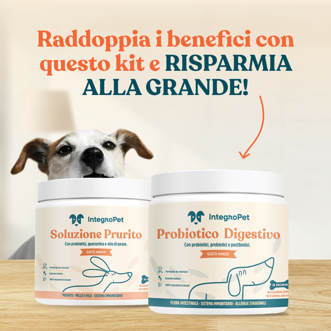 kit prurito integropet per il tuo cane