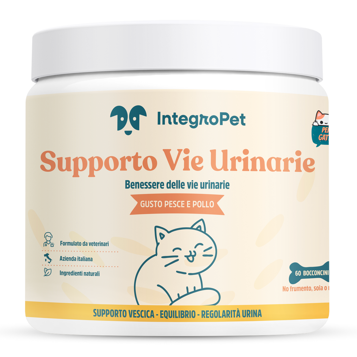 Supporto Vie Urinarie Gatto