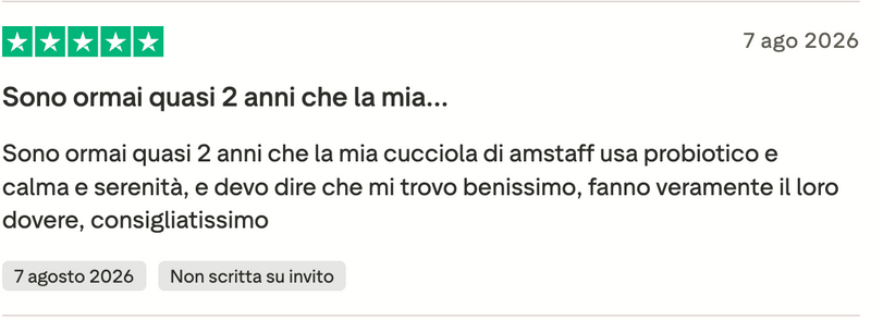 Recensione Cliente IntegroPet